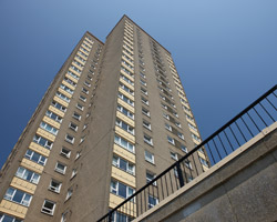 Block of flats. Image: ThinkStock